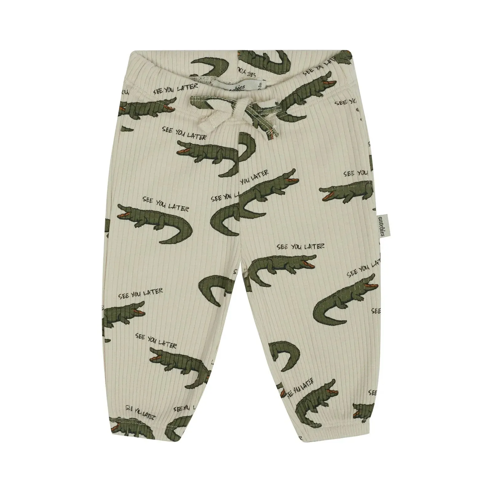 Antebies Crocodile Fun Rib Pants