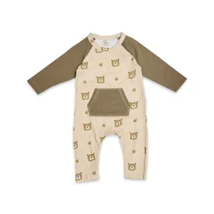 Bear Kangaroo Pocket Coverall