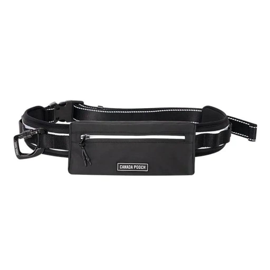 Core Handsfree Dog Walking Utility Belt - Black