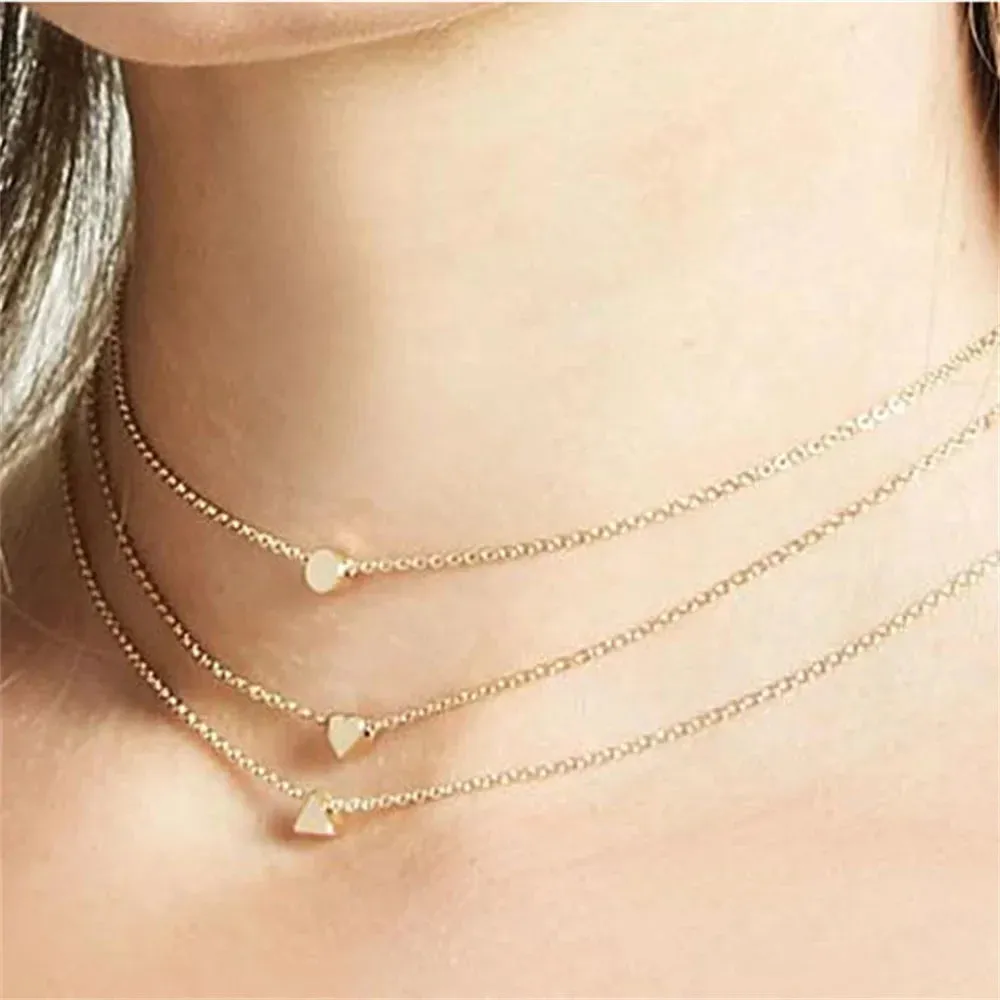 Cute Triangle Round Exquisite Wholesale Dropshipping Necklace