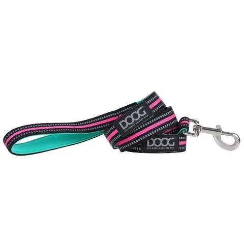 DOOG NEOPRENE DOG LEASH RIN TIN TIN NEON SMALL