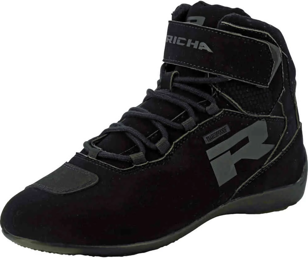 Escape Richa Waterproof Motorcycle Shoes, Black