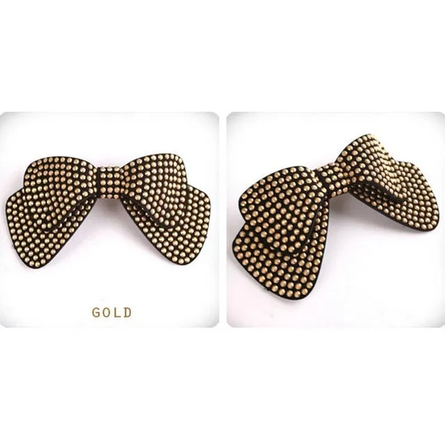 Fashion Women Hair Accessories Wholesale!New Arrival Bow Hairpins,Designer All Match Hair Barrettes, Girl'S Trendy Hairggrips