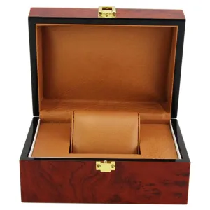 Franco Wooden Single Slot Watch Box