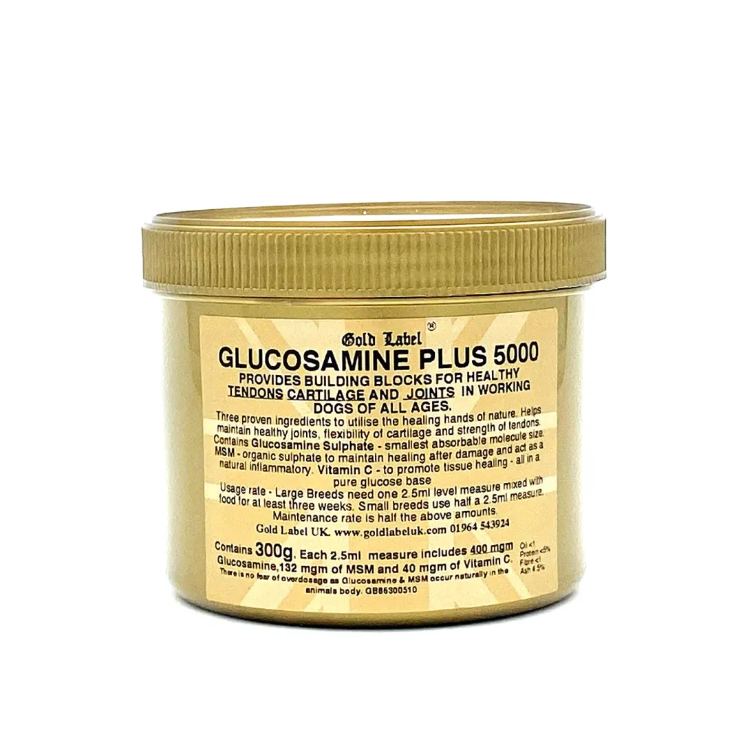 Gold Label Canine Glucosamine Plus 5000