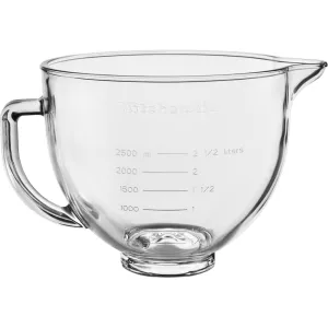 KitchenAid Artisan 4.7L Glass Bowl with Lid