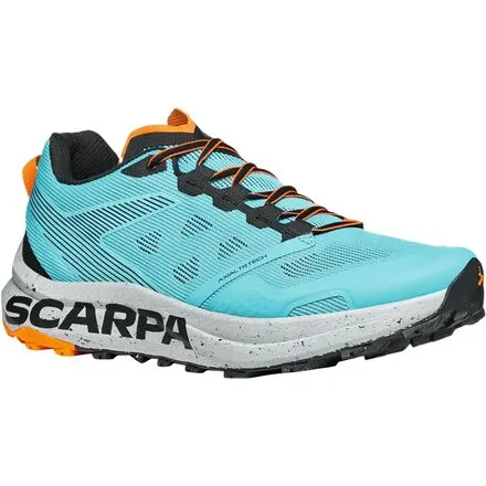 Men's Spin Planet running shoes Scarpa, color Azure/Black