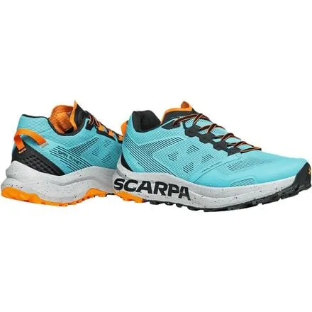 Men's Spin Planet running shoes Scarpa, color Azure/Black