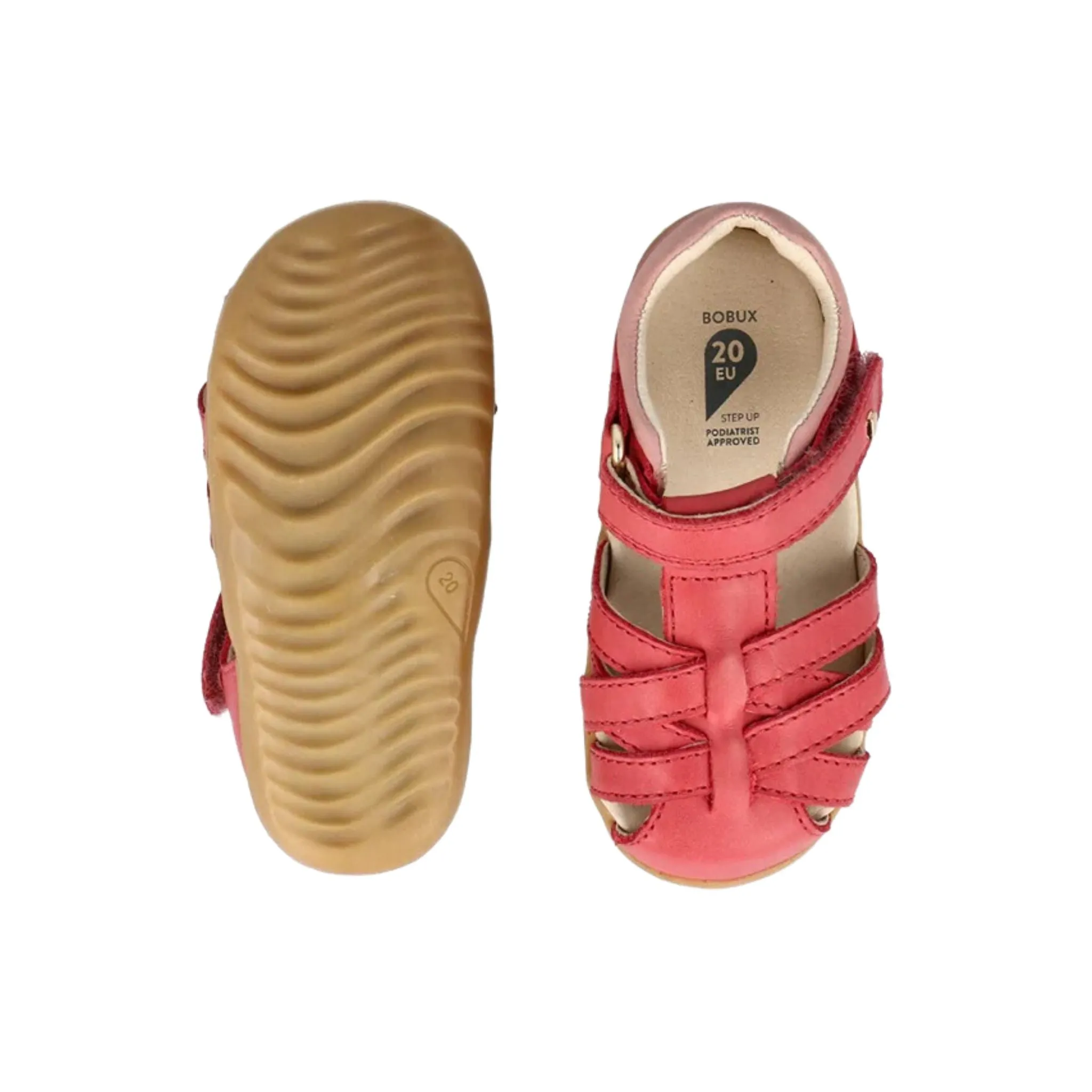 Mineral Red & Rose Cross Jump Sandals Step Up