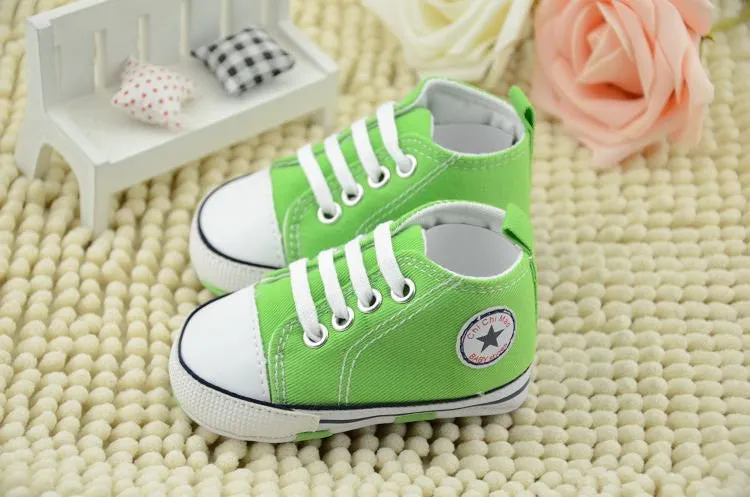 New Infant Toddler Newborn Baby Shoes Unisex Kids Classic Sports Sneakers Bebe Soft Bottom