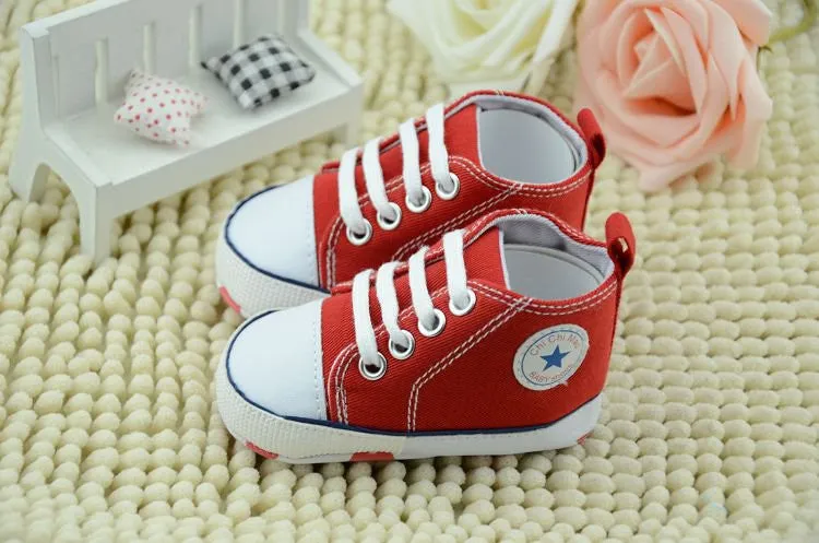 New Infant Toddler Newborn Baby Shoes Unisex Kids Classic Sports Sneakers Bebe Soft Bottom