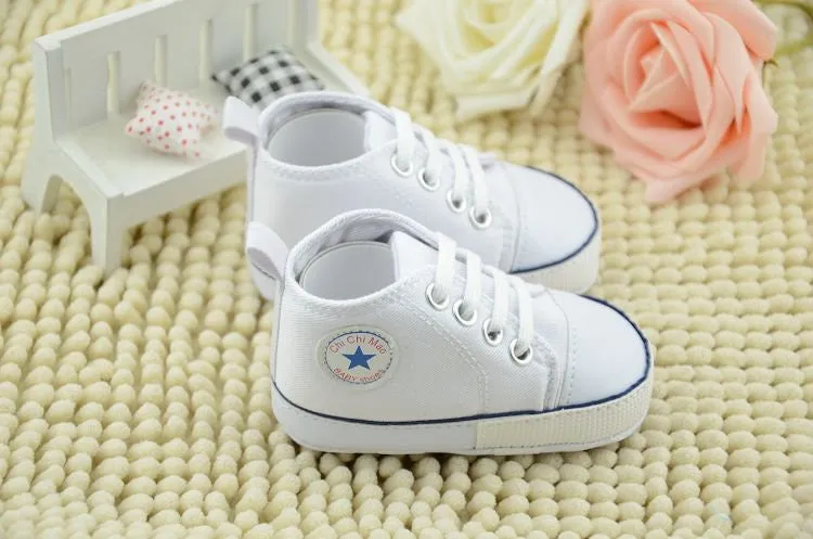 New Infant Toddler Newborn Baby Shoes Unisex Kids Classic Sports Sneakers Bebe Soft Bottom