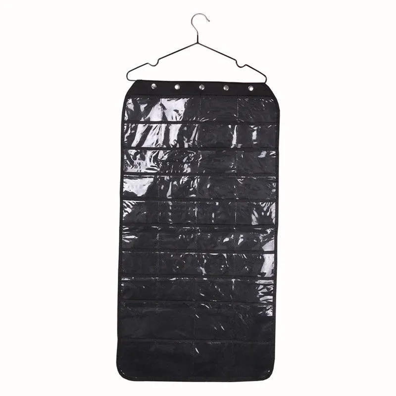 Organiser Hanging Storage Bag With Hook 40 Pockets