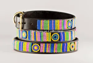 "Meadow" Beaded Dog Collar