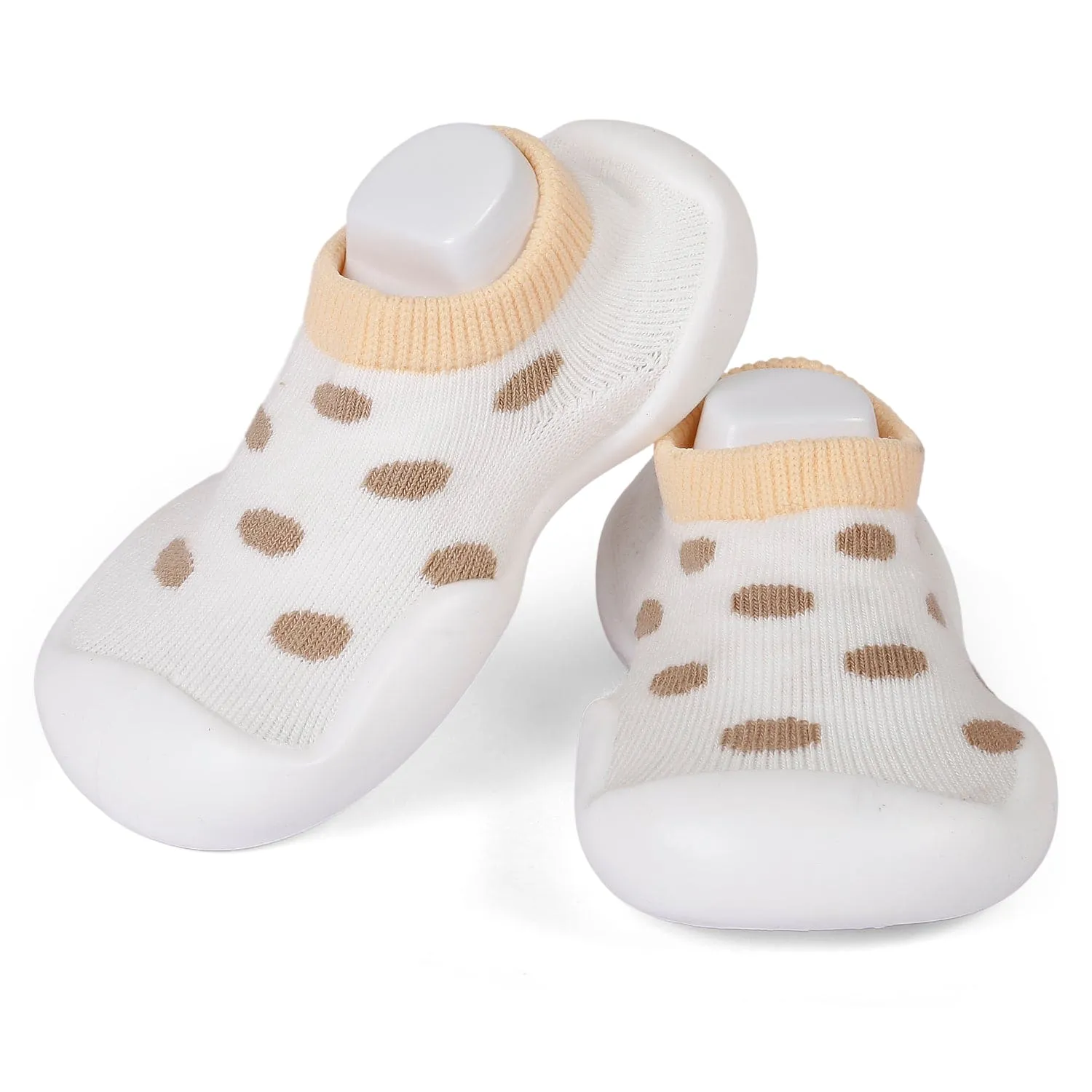 Slip-On Shoes Polka Dots Brown