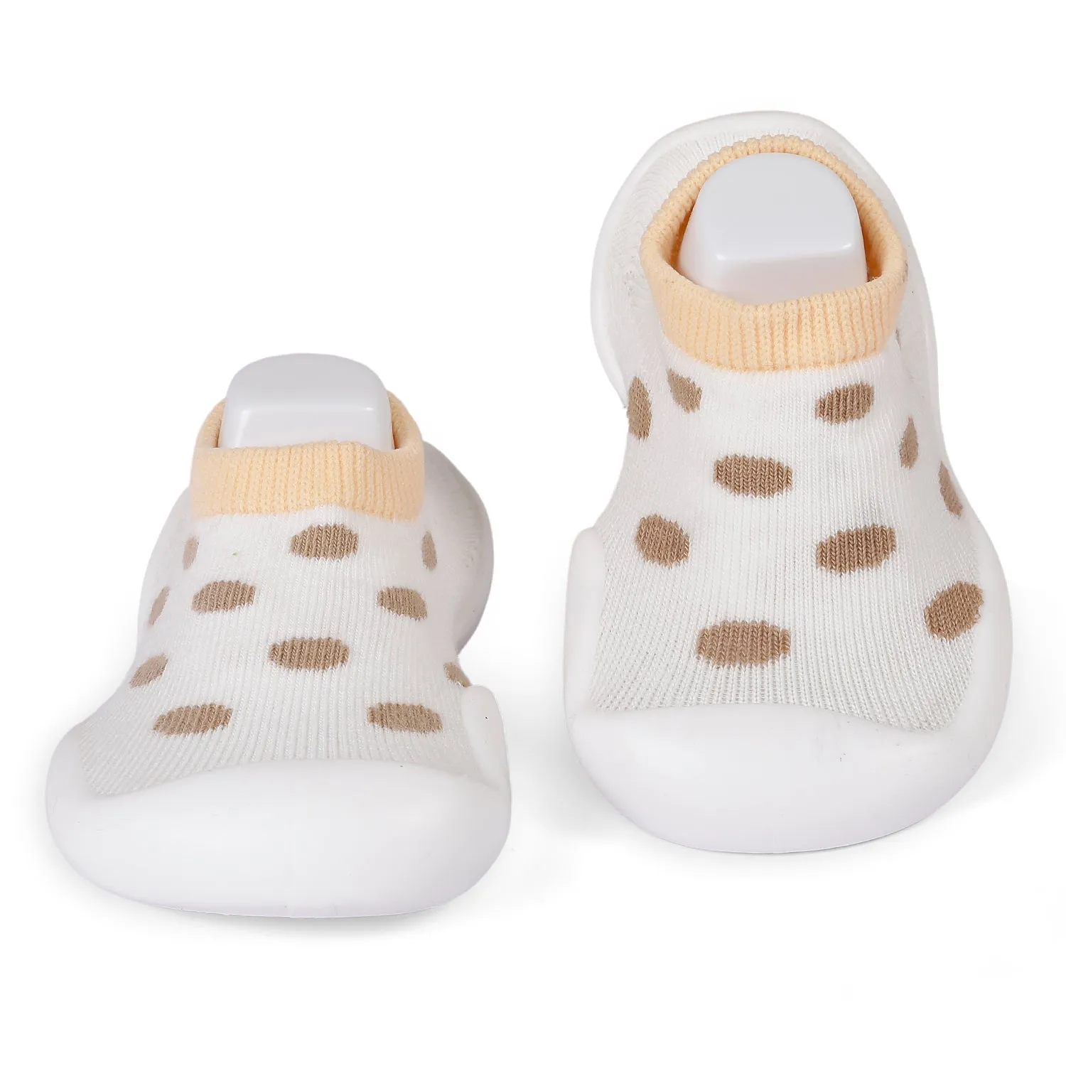 Slip-On Shoes Polka Dots Brown