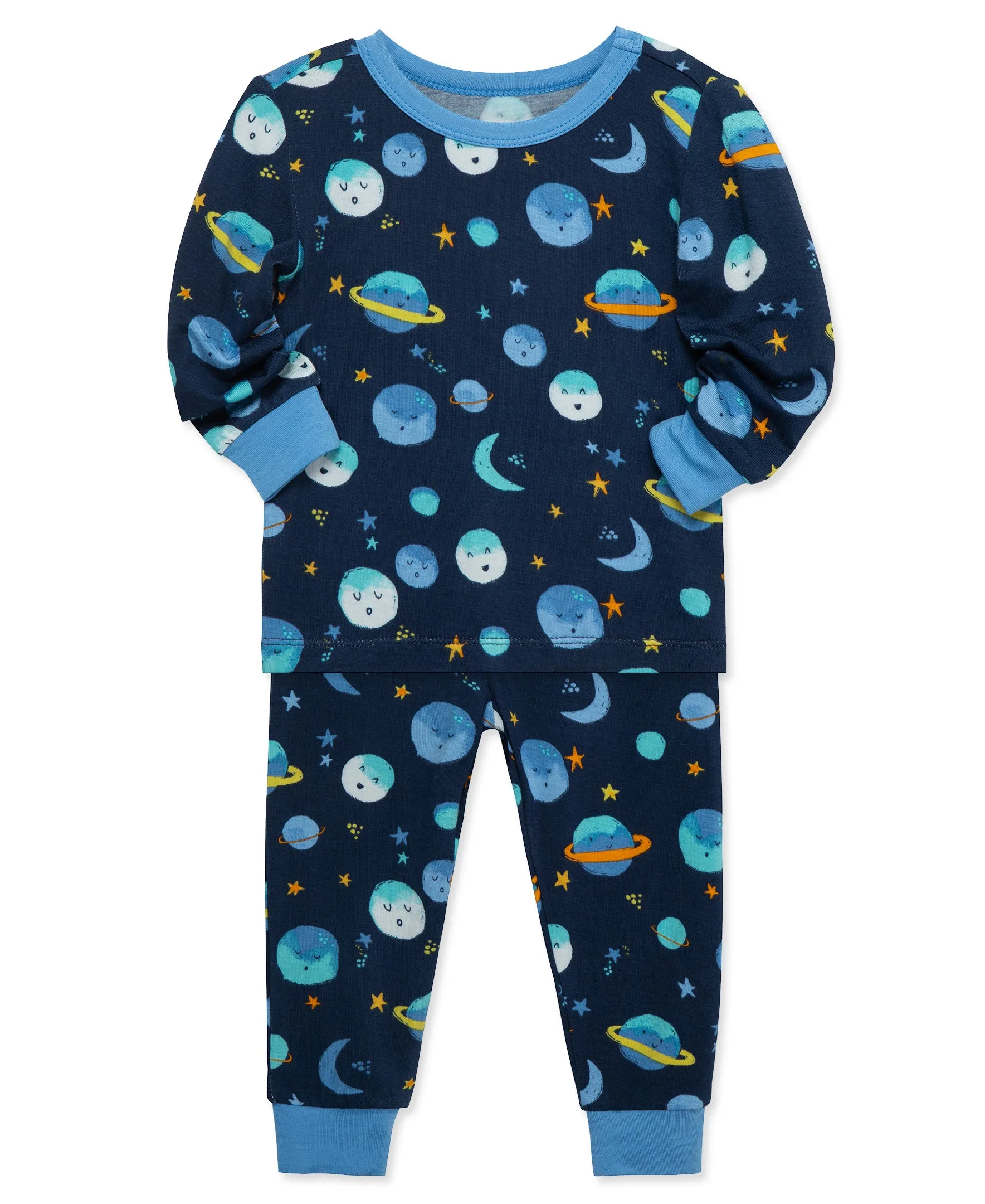 Space 4-Piece Bamboo Pajama Set (12M-24M)