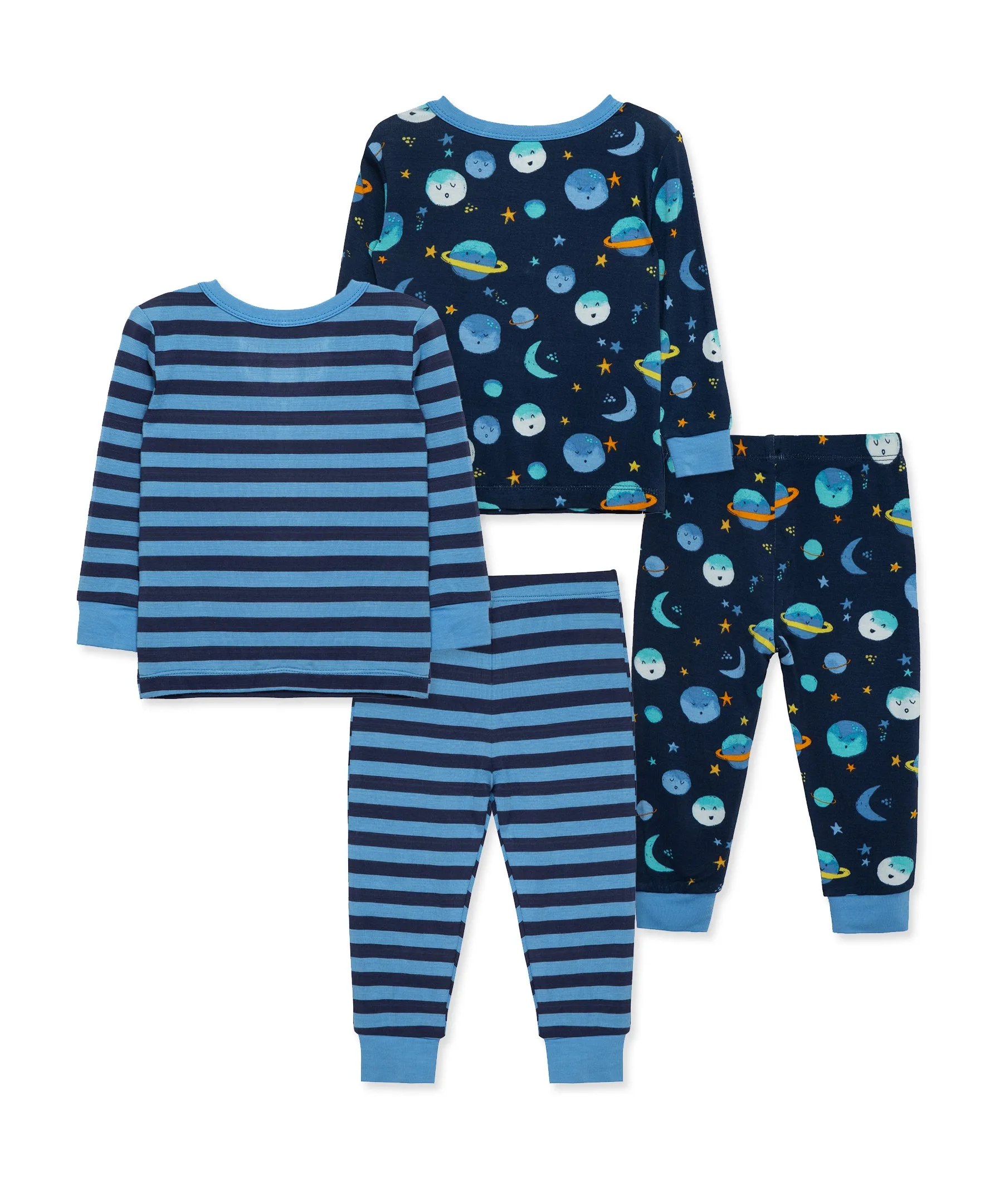 Space 4-Piece Bamboo Pajama Set (12M-24M)