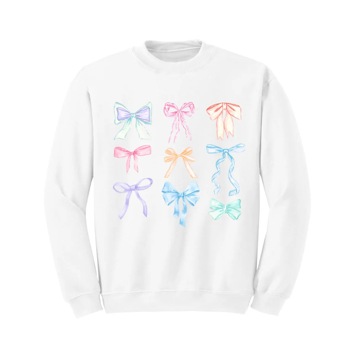 Viv & Lou Darling Bow Sweatshirt - White